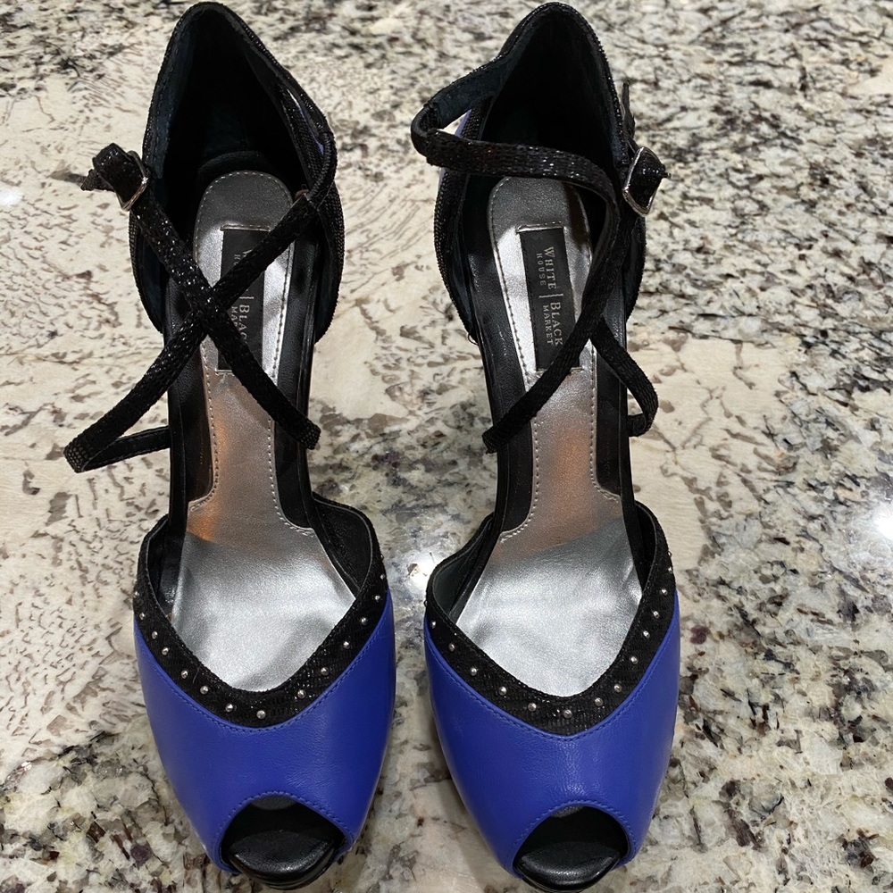 WHBM platform high heels